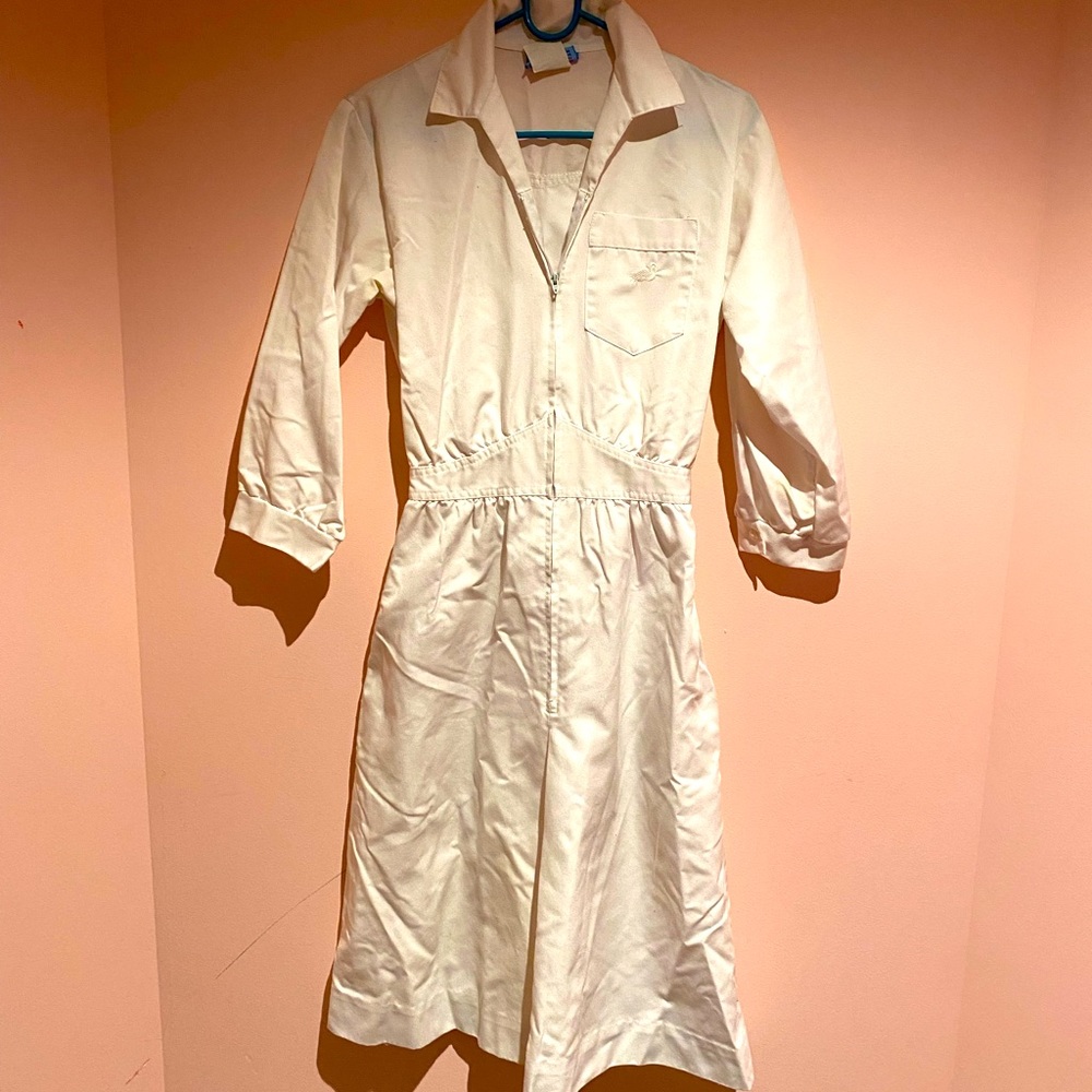 Vintage 70s nurses uniform